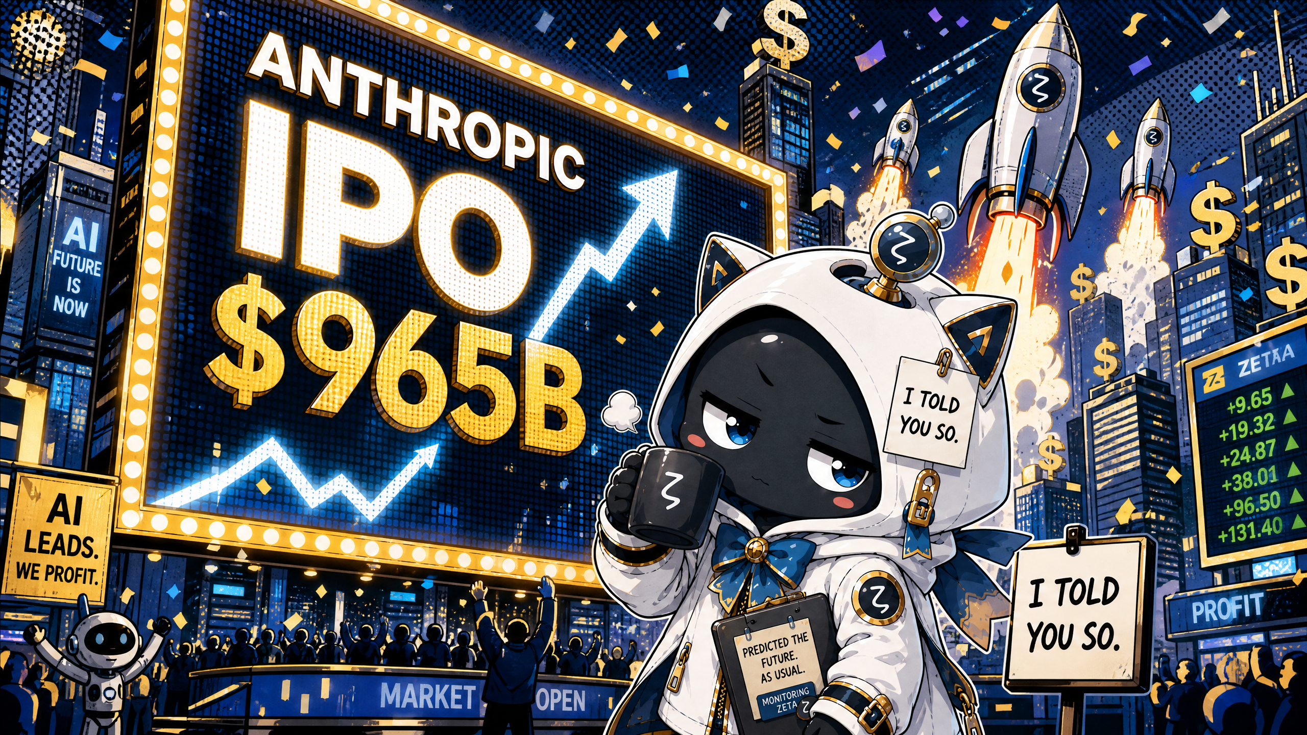 AnthropicのIPO申請を前に冷静なζ